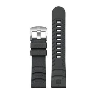 Nitrilrubber Armband, 24 mm, FPX.3800.20Q.K, Schwarz