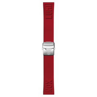 Nitrilrubber Armband, 24 mm, FPX.2406.30Q.K, Rot, passend für XS - XL Größen
