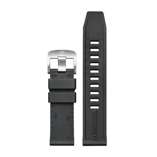 Nitrilrubber Armband, 24 mm, FPX.8830.22B.K, Schwarz