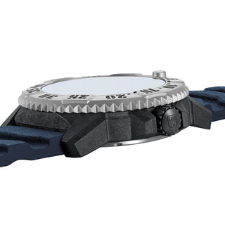 MIL-SPEC, 45 mm, Militäruhr / Taucheruhr - 3355.SET, Seitenansicht mit Krone und Armband