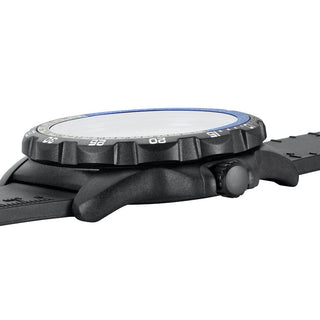 RECON Nav Spec, 46 mm, Outdoor Abenteuer Uhr - 8833	, Seitenansicht mit Krone und Armband