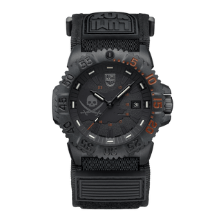 Navy SEAL Pirate's Limited Edition, 44 mm, Taucheruhr - 3051.PIR.LE	,Frontansicht