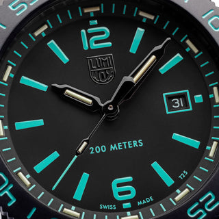 Pacific Diver, 44 mm, Dive Watch - 3124.N.SET	,Detail view of the watch dial