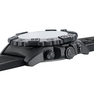 Navy SEAL Chronograph, 45 mm, Militäruhr - 3587, Seitenansicht mit Krone und Armband