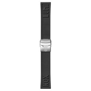 Kautschuk Armband, 24 mm, FPX.2406.20Q.K, Schwarz, passend für XS - XL Größen 