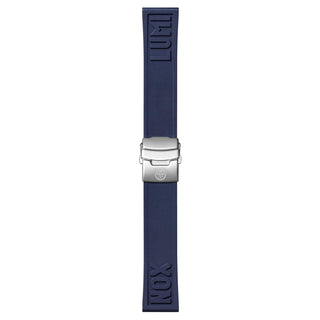 Kautschuk Armband, 24 mm, FPX.2406.40Q.K, Blau, passend für XS - XL Größen 