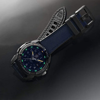 ICE-SAR Arctic, 46 mm, Outdoor Uhr - 1003.ICE, UV Shot grüne und orangene Leuchtröhren